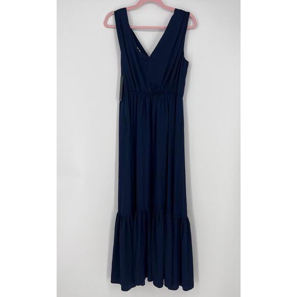 Kobi Halperin Almita Hammered Satin Dress MSRP $478.00 Sz small- Deep Sea - Picture 3 of 8